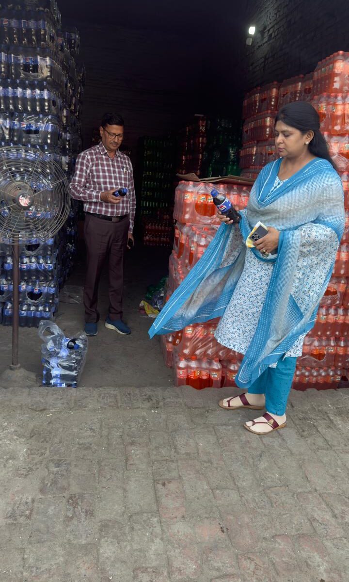 खाद्य सुरक्षा एवं औषधि प्रशासन की टीम ने विभिन्न प्रतिष्ठानों का किया निरीक्षण