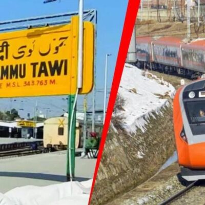 कश्मीर तक वंदे भारत की राह आसान करेगा जम्मू रेल डिवीजन